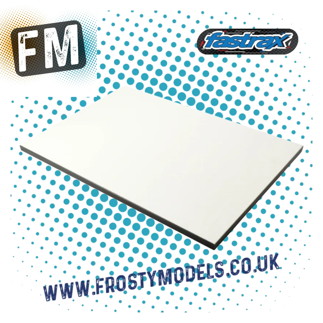 FASTRAX - LARGE 1/12TH - 1/10TH - 1/8TH CAR SETUP BOARD (580 X 460 X 12MM) FAST415