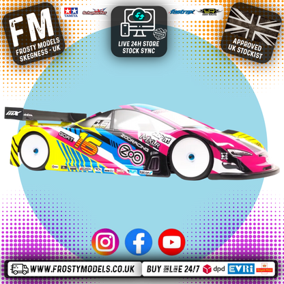 ZooRacing - GOAT (Tesla) - 1:10 Touring Car Body - 0.7mm - ZOOlite - ZR-0016-07