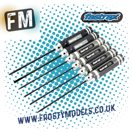 FASTRAX - TEAM TOOL IMPERIAL (INCH'S) SCREWDRIVER & HEX SET (6 PIECES) - FAST615