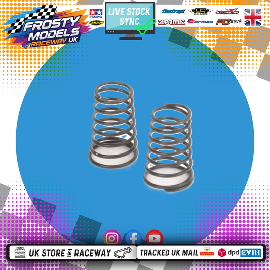 Schumacher - Rear Springs Light Black - Ultra Hard (1pr) - Atom & Icon (Kamtec Pro Mini Racer) U7322