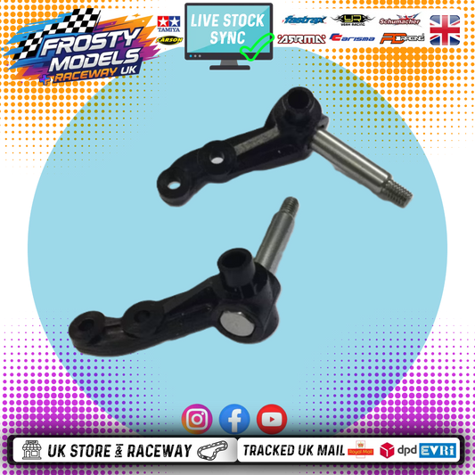 KAMTEC - Gt12 Mini Racer - Stub Axle Set - front 1 pair Ball Raced Version