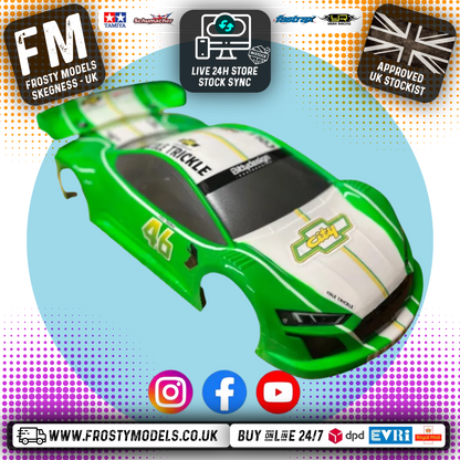 Bitty Design Eptron - 1/10 190mm Body Shell - Cole Trickle Days of Thunder Style