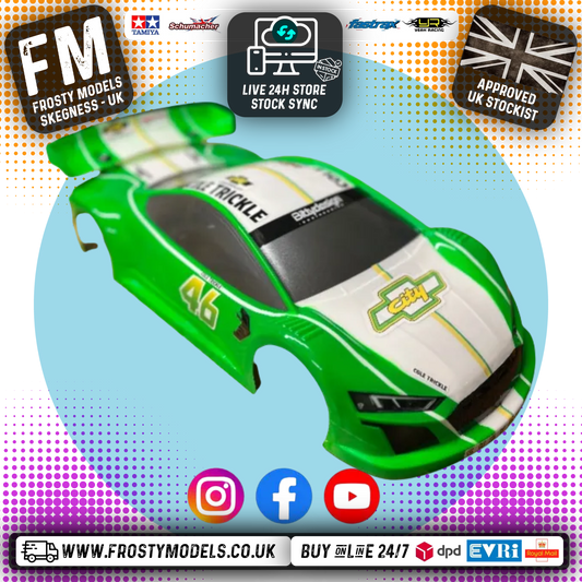Bitty Design Eptron - 1/10 190mm Body Shell - Cole Trickle Days of Thunder Style