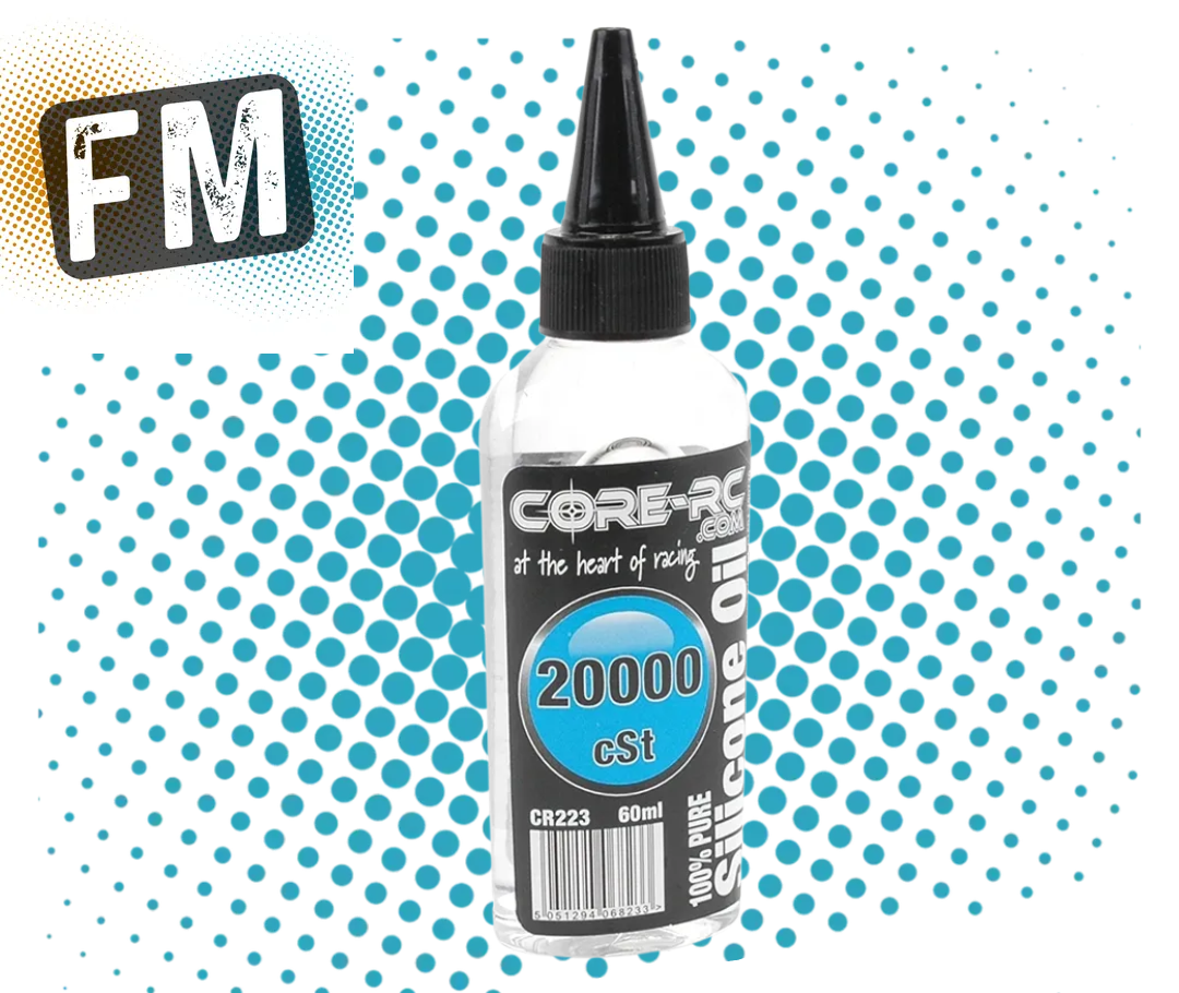 CORE RC - CAR/BUGGY/TRUCK SILICONE SHOCK/DIFF OIL (60ML) 100-500,000CST MULTI LISTING