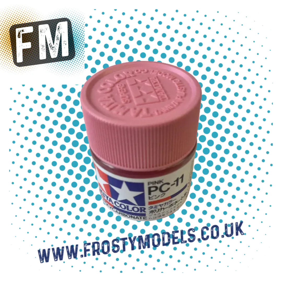 TAMIYA PC11 - PINK - POLYCARBONATE HAND PAINT - 23ML