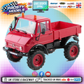 FMS - FCX24 1/24TH UNIMOG SCALER RTR - RED FMS - FMS12405RTRRD