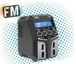 SKY RC - T100 DUAL 5A 2-4S LiPo/LiIon/LiFe/LiHV/NiMh BATTERY CHARGER AC/DC - SK-100162 (2x XT60 Charge Leads Required)