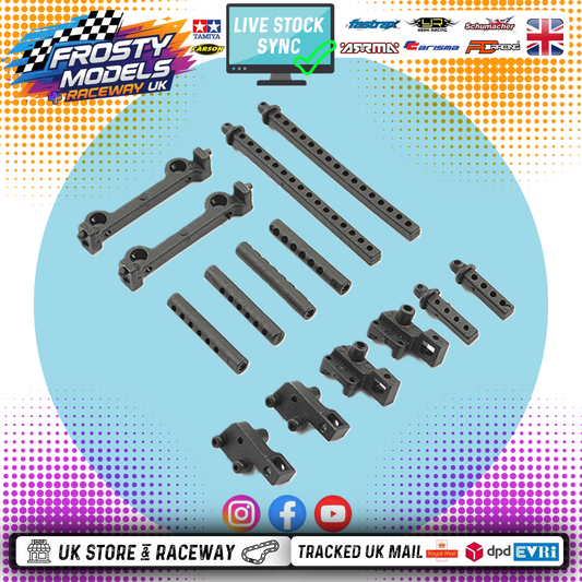 FTX - MINI OUTBACK 2.0 BODY POSTS & BUMPER MOUNTS FTX - FTX9305