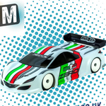 MONTECH - ZERO 1 - RC CAR BODY SHELL 1/10 190MM - TC ETS STD - MT0210111