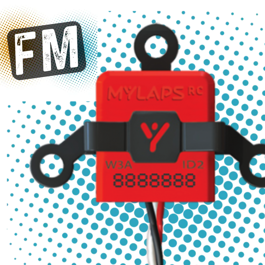 Used Mylaps RC4 - Standard Personal Transponder (Red 3 wire - RC4 System Only) (does not work at Louth/holbeach  or our raceway)