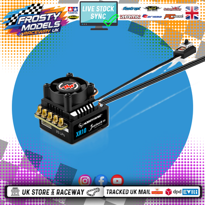 HOBBYWING - XERUN XR10 JUSTOCK G3S 1/10 ESC - (2024 VERSION) HW30112005 (IDEAL FOR 1/12 & 1/10 STOCK CLASS_