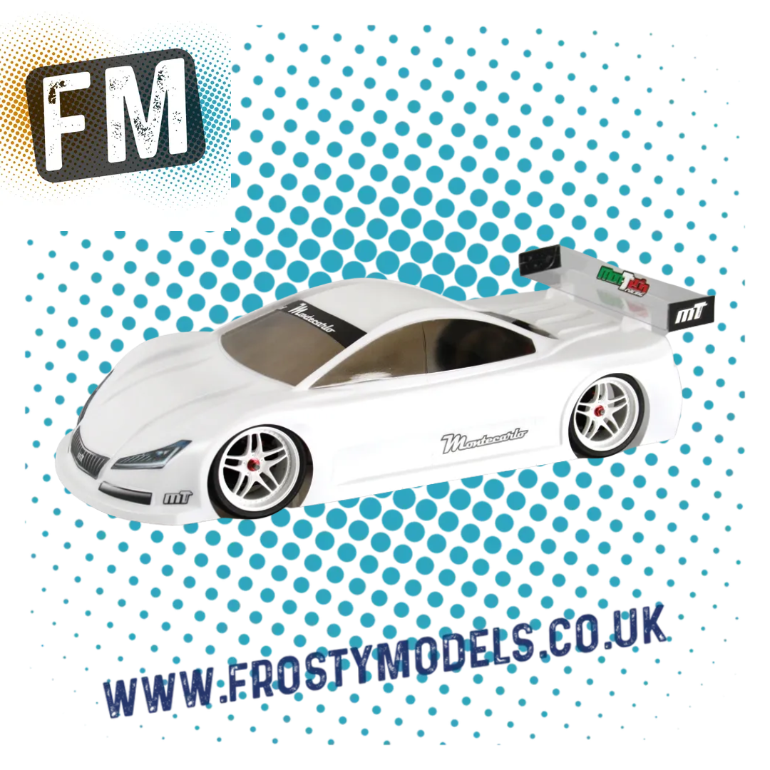 MONTECH - MONTECARLO - RC CAR BODY SHELL 1/10 190MM - TC ETS STD - MT019013