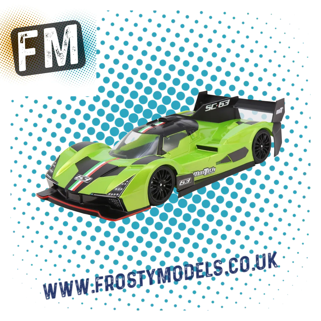 MONTECH SC-63 Bolognese - RC CAR BODY SHELL 1/10 190MM - LMH STD - MT023011