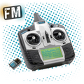 ETRONIX - PULSE EX4G 4CH 2.4GHZ FHSS STICK RADIO CAR/BUGGY/TRUCK COMBO - ET1111
