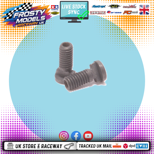 Schumacher - Rear Hex Axle Screw (pr) - Eclipse 6 - U8996 (Conversion)