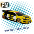 MONTECH PEUGEOT 308 TCR 2.0 - RC CAR BODY SHELL 1/10 190MM - FWD STD - MT019017.1