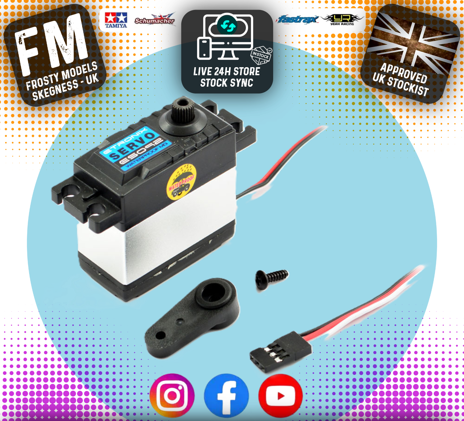 ETRONIX - 9.2KG/0.16sec DIGITAL STD WATERPROOF Metal Geared SERVO - ET0018