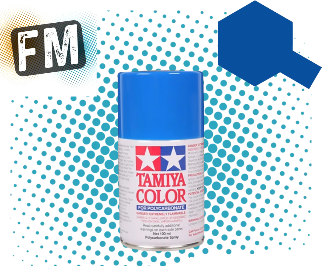 TAMIYA PS 1 TO 62 POLYCARBONATE RC BODY SPRAY PAINT - 100ML - ALL COLOUR LISTING