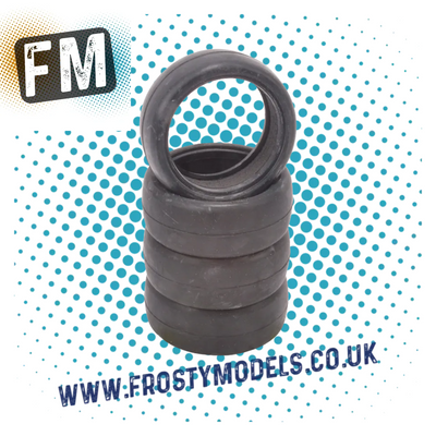 CONTACT - 1/10 TIRES/TYRES INCLUDING INSERTS - A30 CARPET SPEC - (PK4) JR-A30