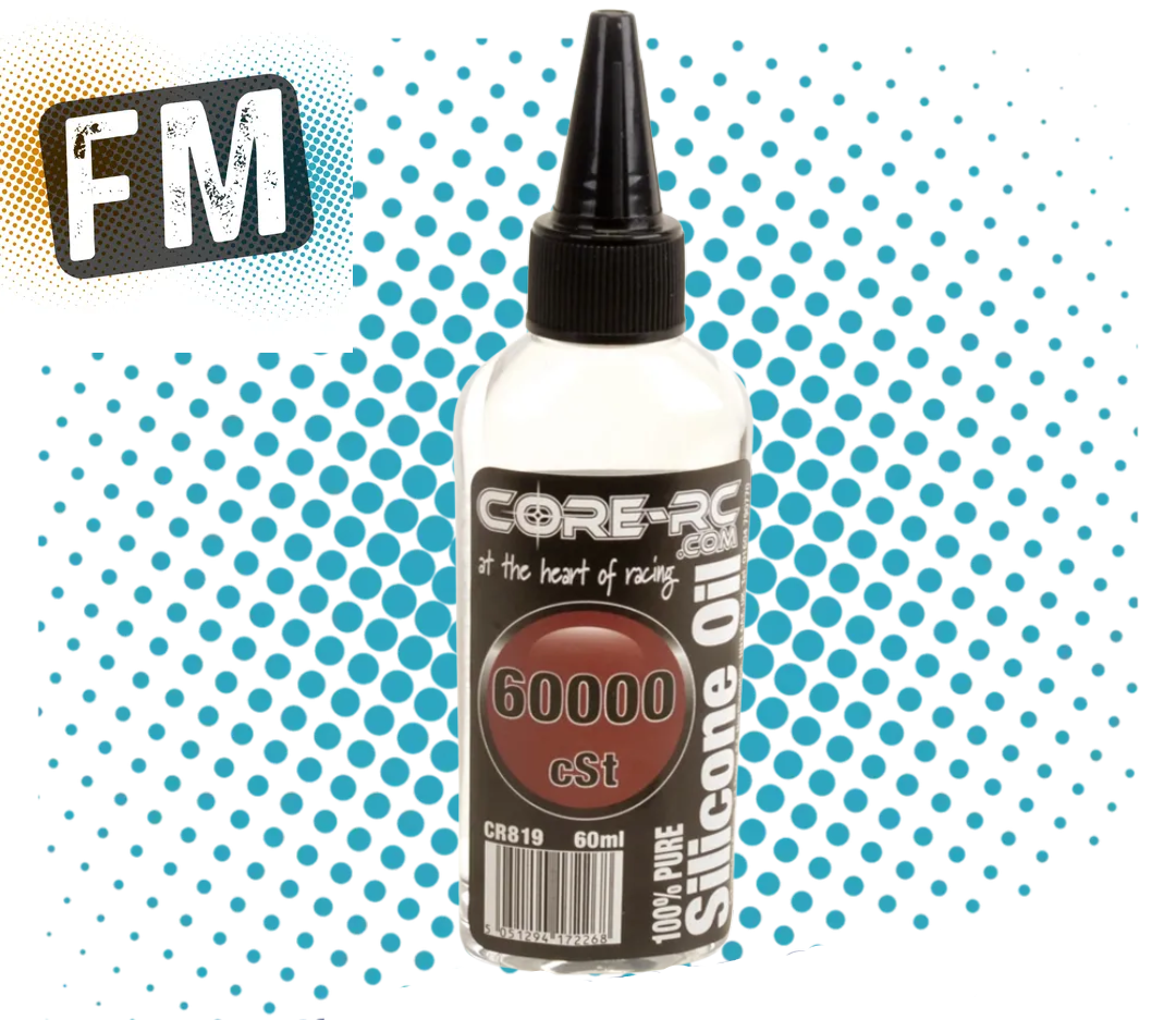 CORE RC - CAR/BUGGY/TRUCK SILICONE SHOCK/DIFF OIL (60ML) 100-500,000CST MULTI LISTING