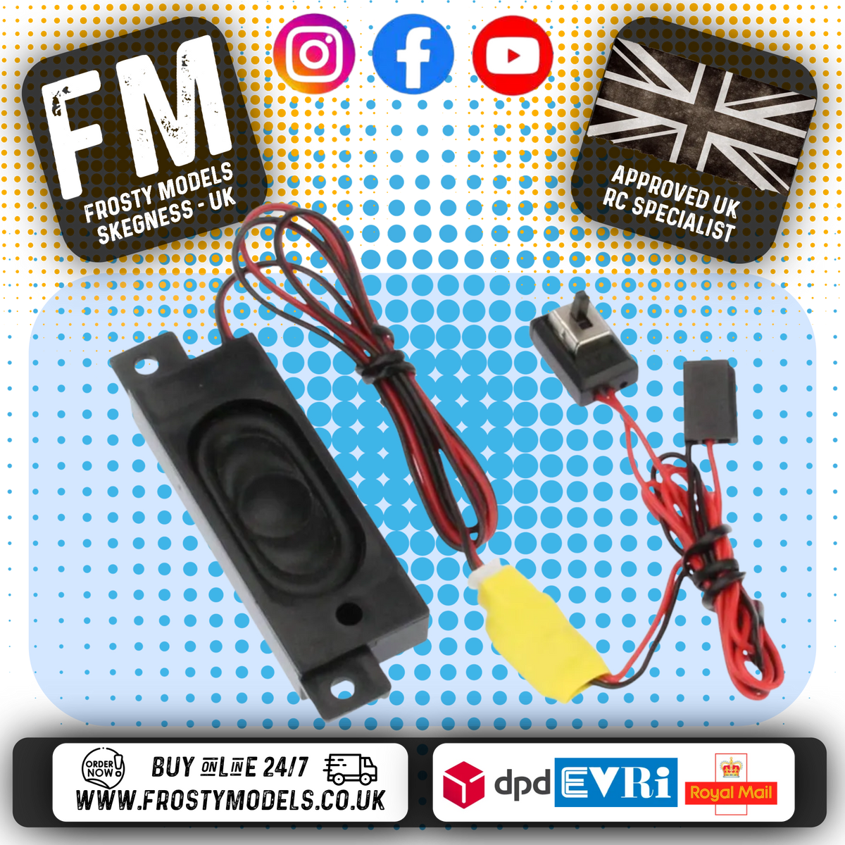GT Power - RC Police Car Siren System - GTP0063