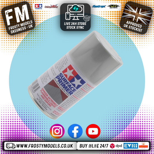 Tamiya - Surface Primer for Plastic & Metal (Grey)  - 87026