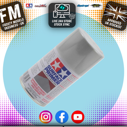 Tamiya - Surface Primer for Plastic & Metal (Grey)  - 87026