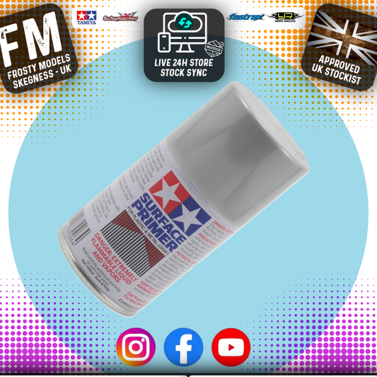 Tamiya - Surface Primer for Plastic & Metal (Grey)  - 87026