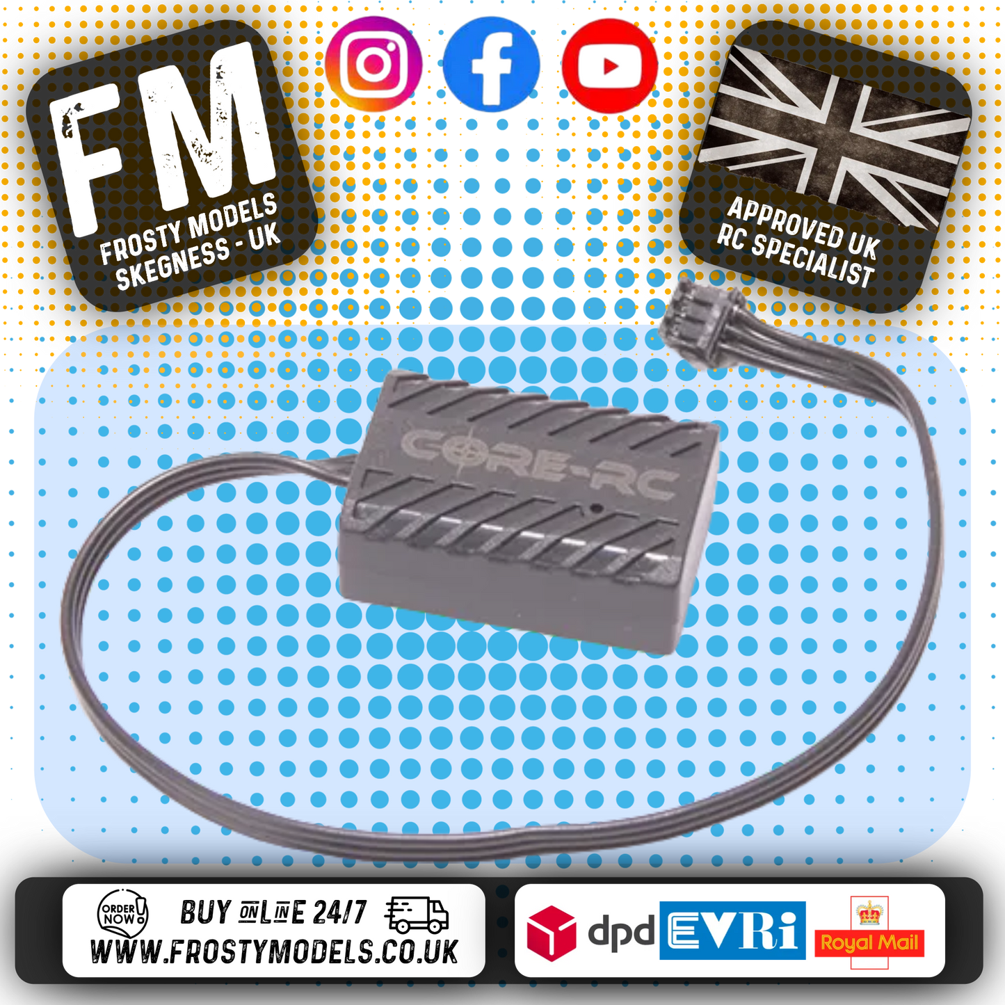 CORE RC - PACE 100R Bluetooth Set Up Module - CR886