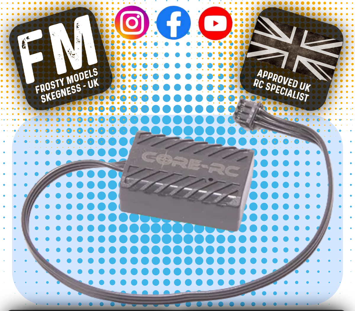CORE RC - PACE 100R Bluetooth Set Up Module - CR886