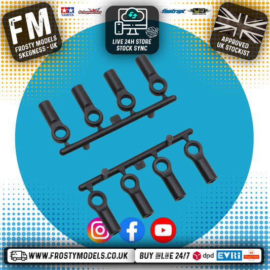 Yeah Racing - M3 Plastic Ball End 4.8 x 15mm 8pcs - YA-0564