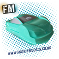 MONTECH EVO2 (PRE PAINTED SPEARMINT) - RC CAR BODY SHELL 1/10 TC STD ETS 190MM - MT022006