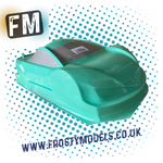 MONTECH EVO2 (PRE PAINTED SPEARMINT) - RC CAR BODY SHELL 1/10 TC STD ETS 190MM - MT022006