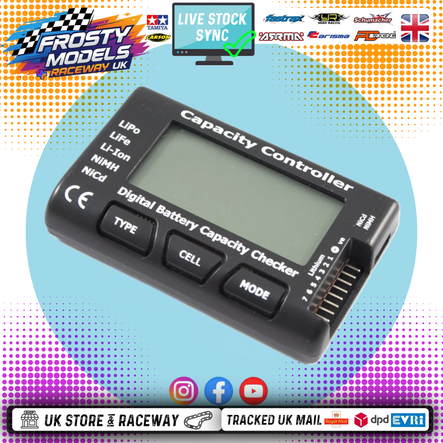 ETRONIX - CELLMETER LI PO BATTERY CAPACITY CHECKER - ET0501