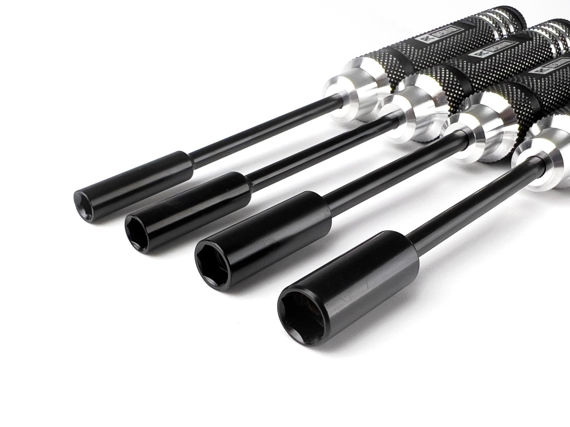 RC Overhaul - RC Tools Alloy Nut Driver Set 4mm/5.5mm/7mm/8mm (Black) T-RCO-TL002N