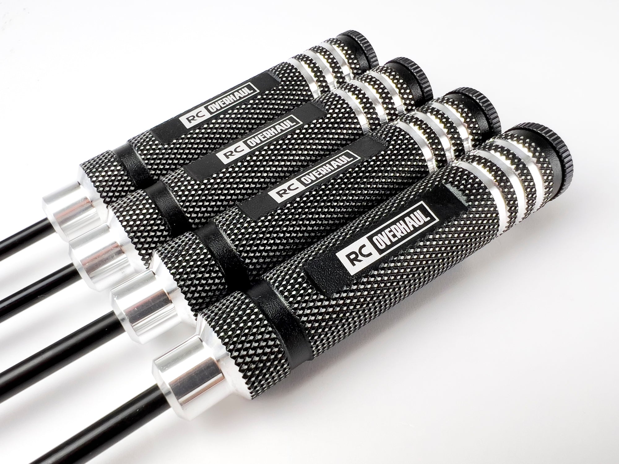 RC Overhaul - RC Tools Alloy Nut Driver Set 4mm/5.5mm/7mm/8mm (Black) T-RCO-TL002N