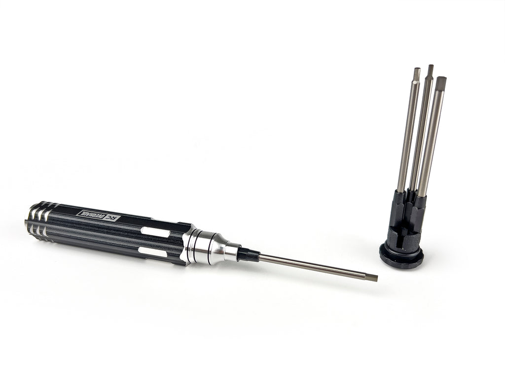RC Overhaul - RC Tools Hex Driver 4 in 1 Set 1.5mm/2mm/2.5mm/3mm - T-RCO-TL004