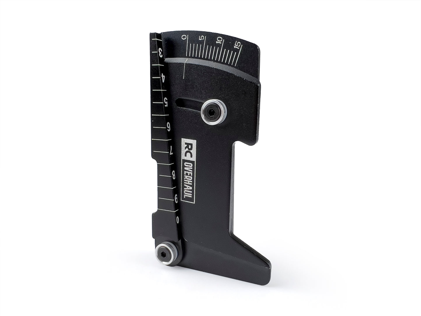 RC OVERHUAL - RC 1/10th Car Camber & Ride Height Gauge (Black) T-RCO-TL014