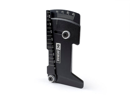 RC OVERHUAL - RC 1/10th Car Camber & Ride Height Gauge (Black) T-RCO-TL014