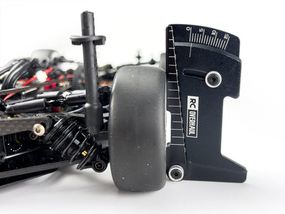 RC OVERHUAL - RC 1/10th Car Camber & Ride Height Gauge (Black) T-RCO-TL014