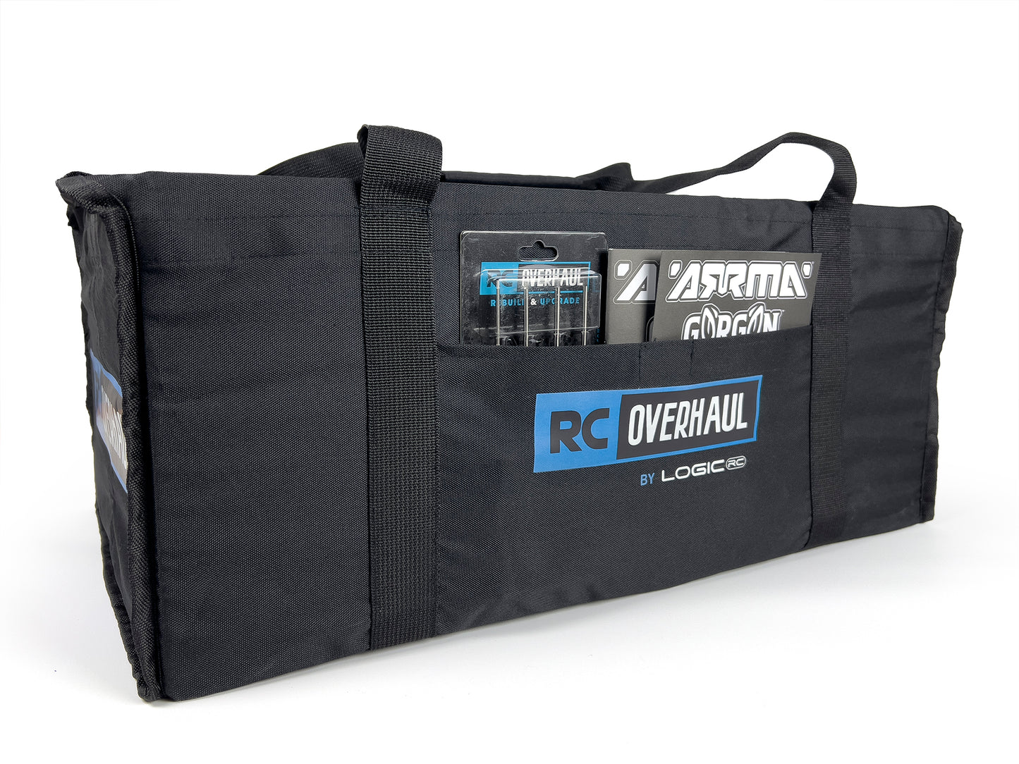 RC OVERHAUL -  1/10 RC CAR/BUGGY ZIPPER TRANSPORT CARRY HAUL BAG (56 X 36 X 25CM) - T-RCO-TL018
