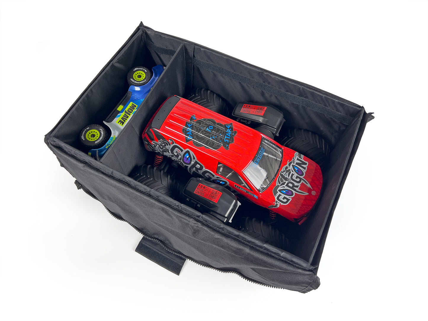 RC OVERHAUL -  1/10 RC CAR/BUGGY ZIPPER TRANSPORT CARRY HAUL BAG (56 X 36 X 25CM) - T-RCO-TL018