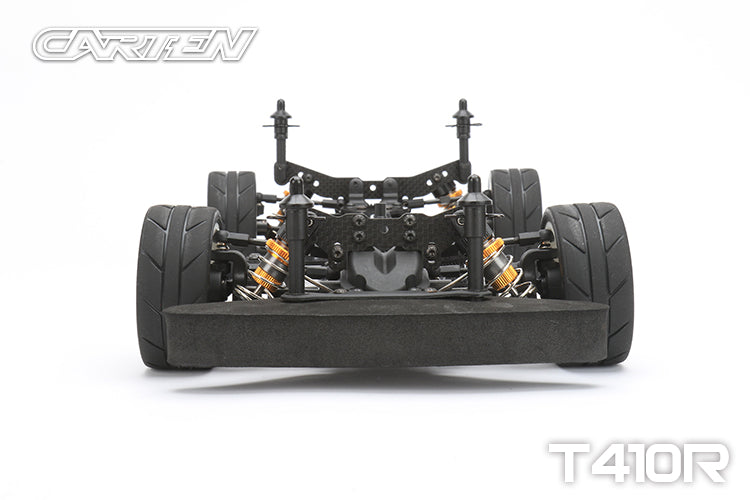 Carten - T410R Revolution 1/10 Electric RC TOURING CAR - Shaft Drive 4WD - Revolution Pro Kit - 190mm Wide by 258mm Wheelbase (No electrics, wheels or tyres etc)