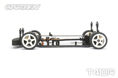 Carten - T410R Revolution 1/10 Electric RC TOURING CAR - Shaft Drive 4WD - Revolution Pro Kit - 190mm Wide by 258mm Wheelbase (No electrics, wheels or tyres etc)