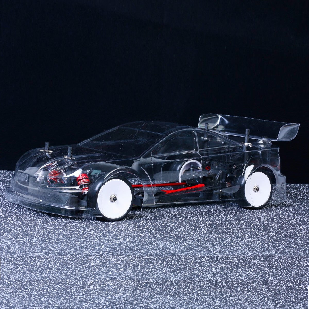 LC Racing – PTG-2TC – 1/10th 4wd touring car chassis kit (Alloy Chassis, Carbon Fibre Towers, Shaft Driven Fully Adjustable Race Car) - Chassis kit only