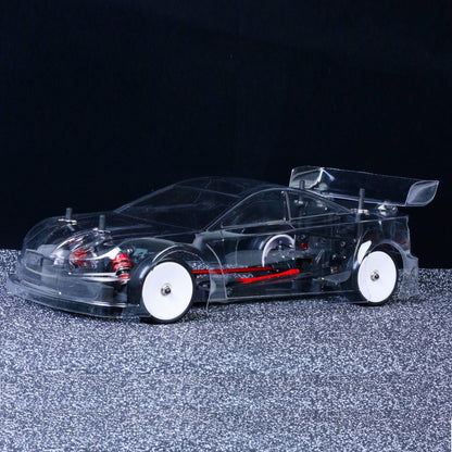 LC Racing – PTG-2TC – 1/10th 4wd touring car chassis kit (Alloy Chassis, Carbon Fibre Towers, Shaft Driven Fully Adjustable Race Car) - Chassis kit only