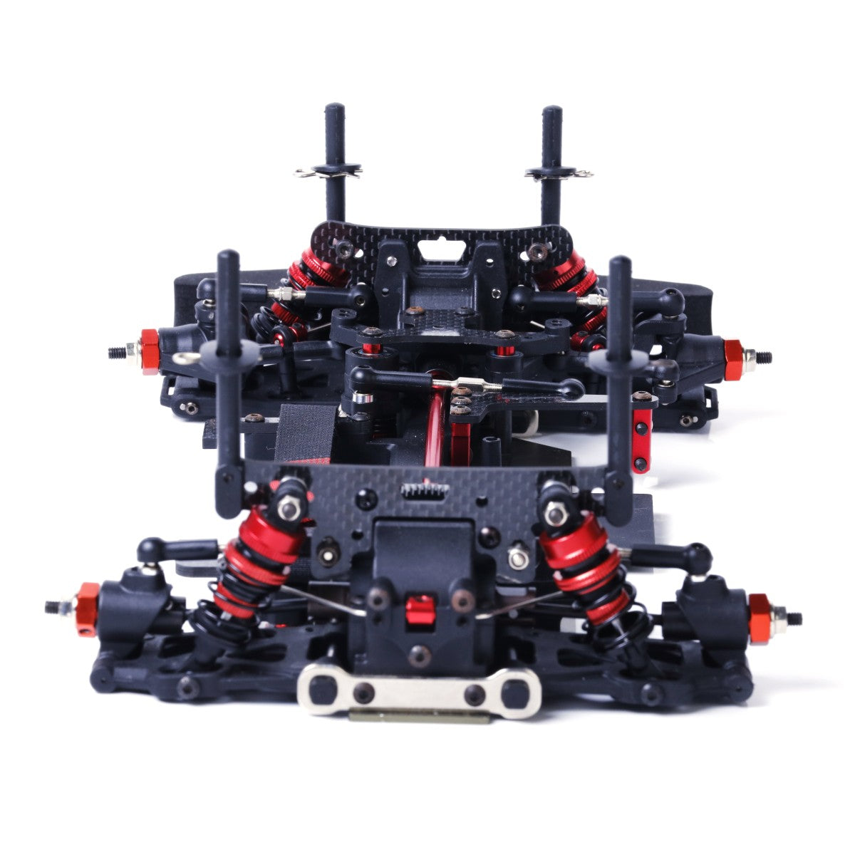 LC Racing – PTG-2TC – 1/10th 4wd touring car chassis kit (Alloy Chassis, Carbon Fibre Towers, Shaft Driven Fully Adjustable Race Car) - Chassis kit only