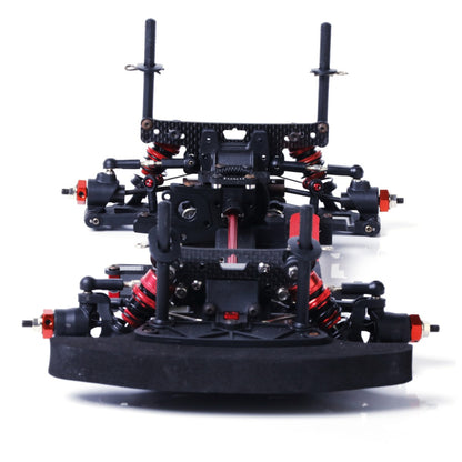 LC Racing – PTG-2TC – 1/10th 4wd touring car chassis kit (Alloy Chassis, Carbon Fibre Towers, Shaft Driven Fully Adjustable Race Car) - Chassis kit only