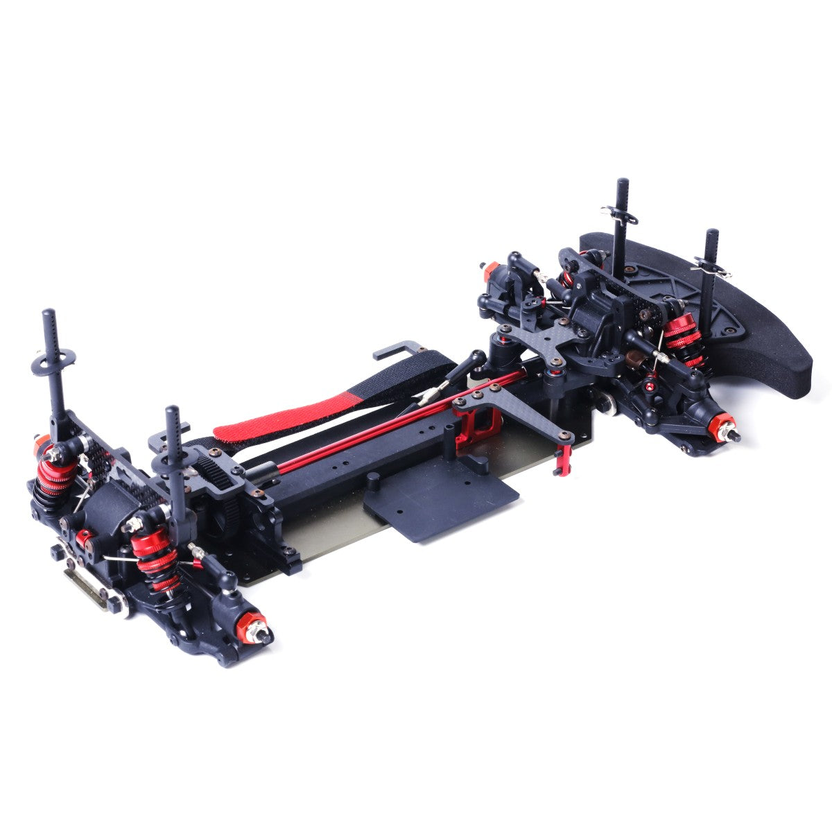 LC Racing – PTG-2TC – 1/10th 4wd touring car chassis kit (Alloy Chassis, Carbon Fibre Towers, Shaft Driven Fully Adjustable Race Car) - Chassis kit only