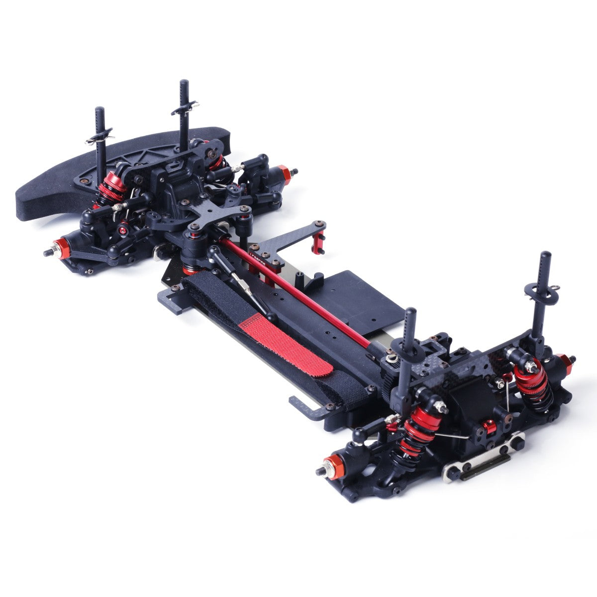 LC Racing – PTG-2TC – 1/10th 4wd touring car chassis kit (Alloy Chassis, Carbon Fibre Towers, Shaft Driven Fully Adjustable Race Car) - Chassis kit only